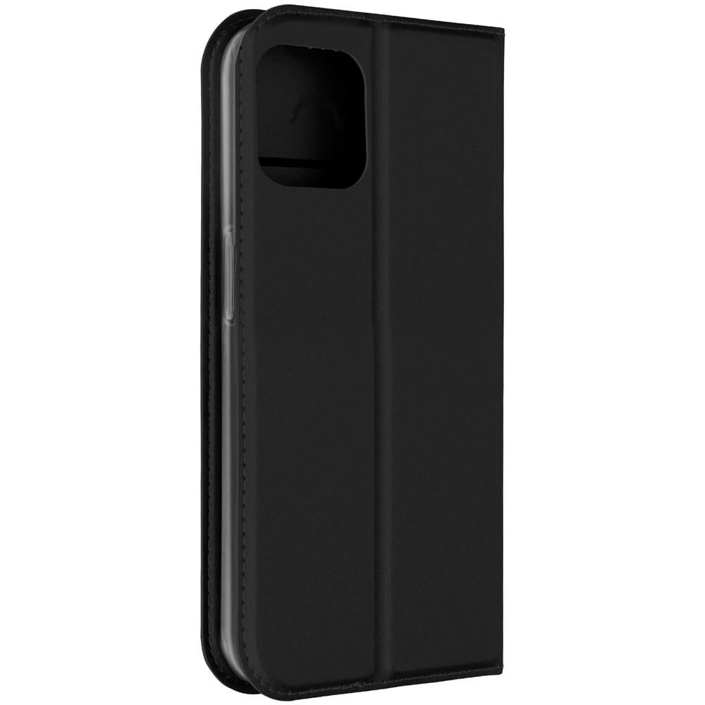 Custodia Per Iphone 15 Plus Copertina Portacarte Supporto Video Nera - Foto 1