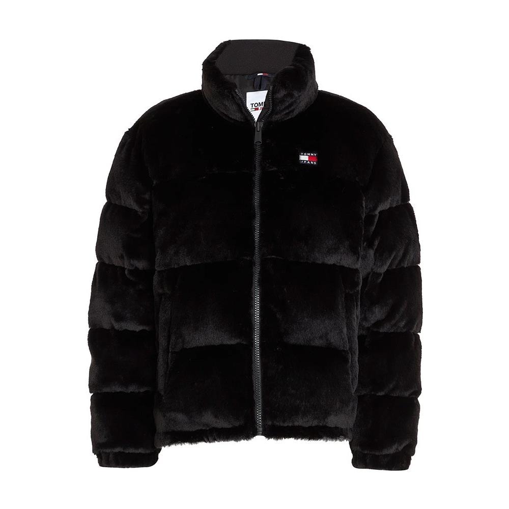Piumino Donna Faux Fur Puffer - Foto 1