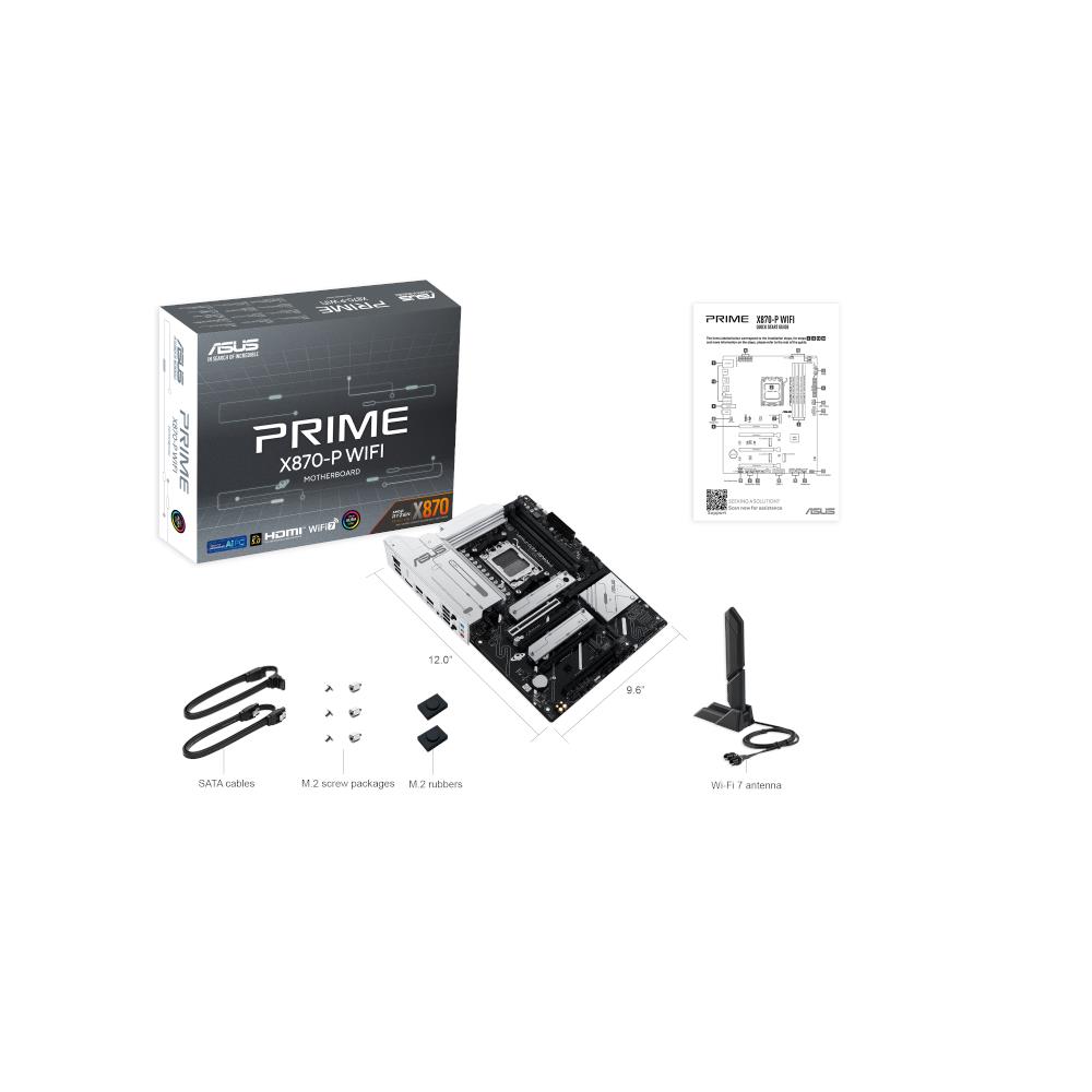 Scheda Madre Prime X870-P Socket AM5 Chipset AMD X870 ATX - Foto 10
