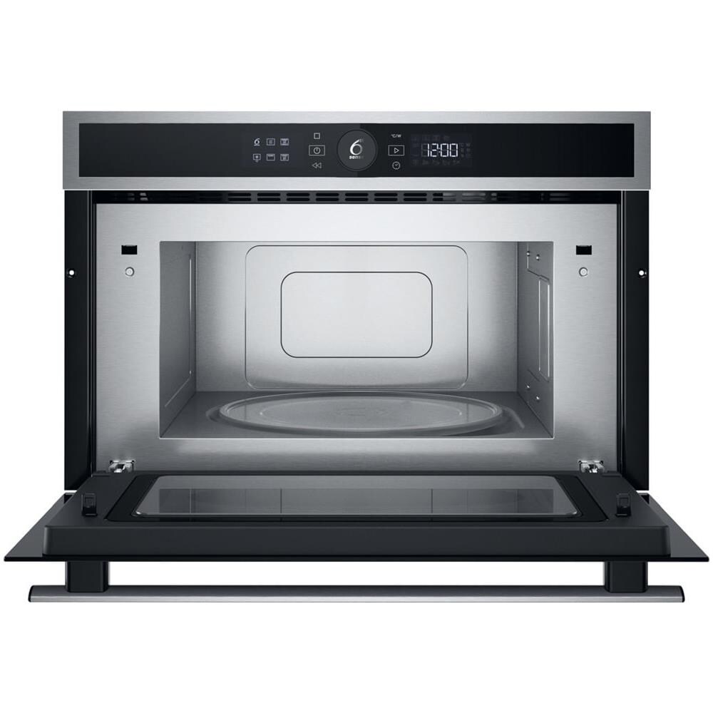 WMD4I4MX Microonde con grill, inox, Display Lcd 6°Senso, Crisp, 31 Lt - Foto 2