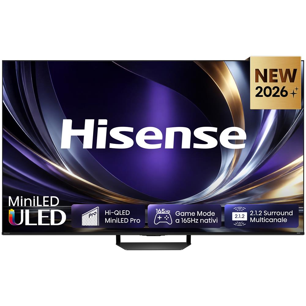 Smart TV MiniLED 165Hz 55" 4K 55U7S PRO, Schermo Anti-Riflesso, Dolby Atmos 2.1.2 By Devialet, VIDAA OS, Dolby Vision IQ, Native 165Hz Game Mode, 4 HDMI 2.1, Wifi, BT, AirPlay2, lativù 4K - Foto 1