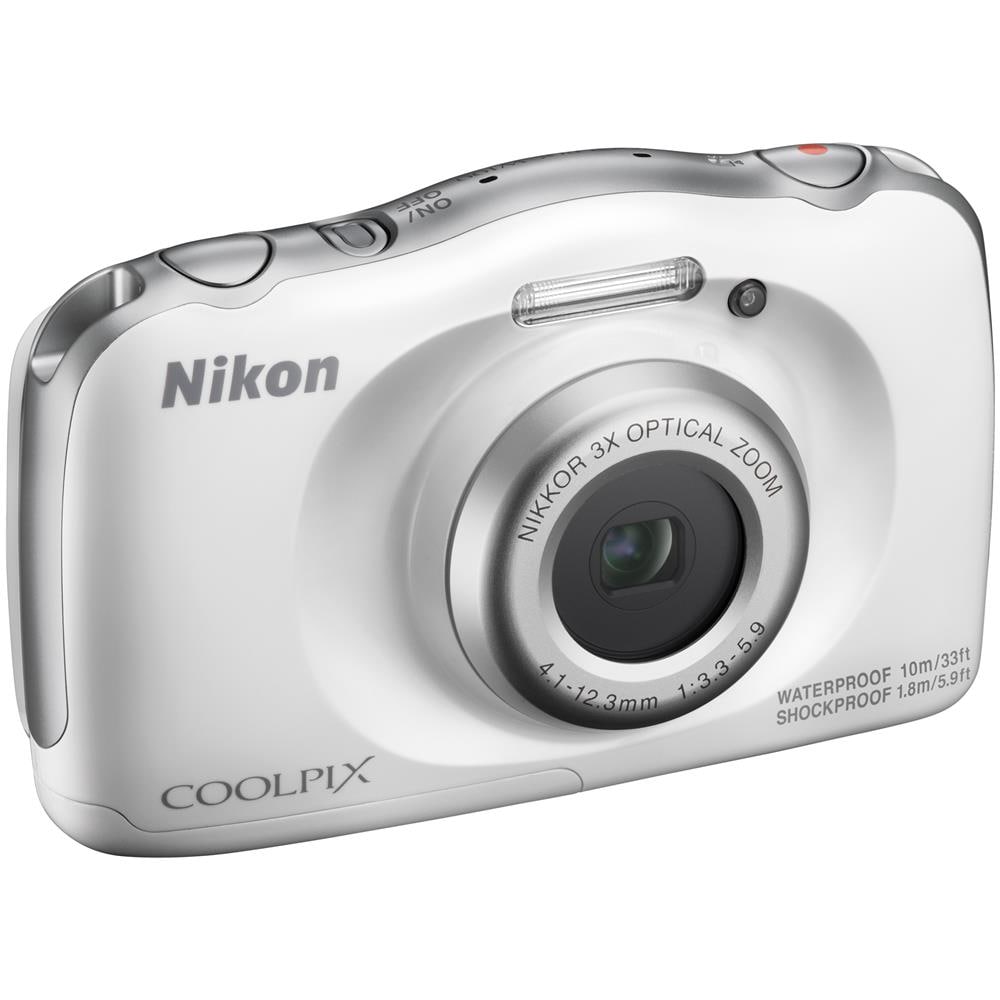 Coolpix W100 Bianco Sensore CMOS 13Mpx Zoom Ottico 3x Display 2.7" Filmati Full HD Wi-Fi Impermeabile - Foto 2
