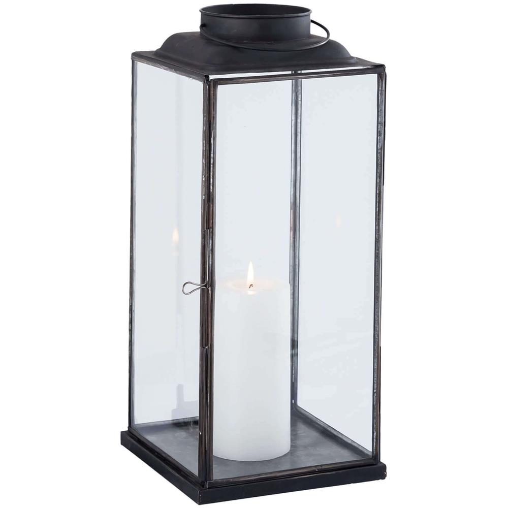 Brigitte - Lanterna In Vetro E Acciaio - Foto 2