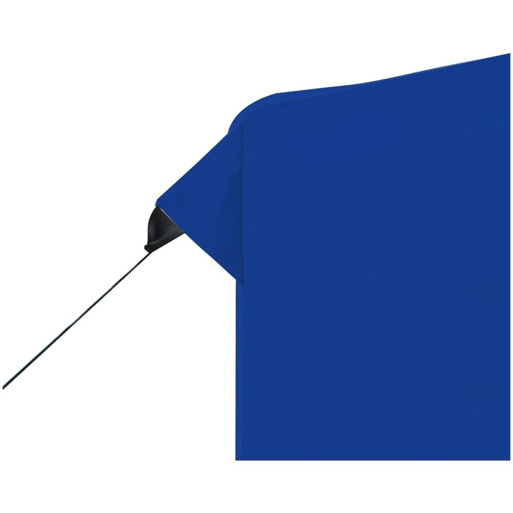Gazebo Professionale Pieghevole Alluminio Con Pareti 2x2m Blu - Foto 8