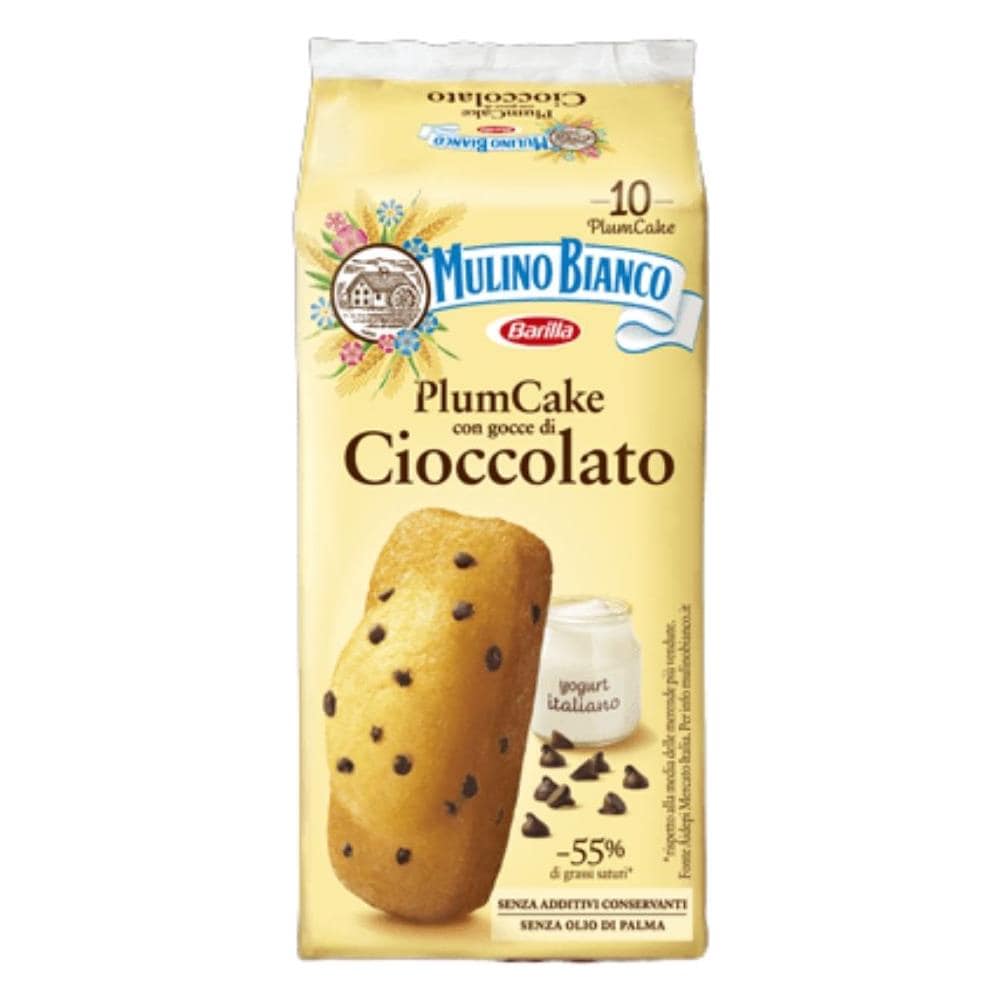 Mulino Bianco Plumcake Con Gocce Di Cioccolato Confezione Da 10 Plumcake - 350 Grammi Totali - Foto 1