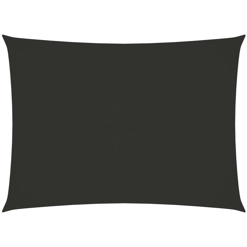 Parasole a Vela Oxford Rettangolare 3x5 m Antracite - Foto 1