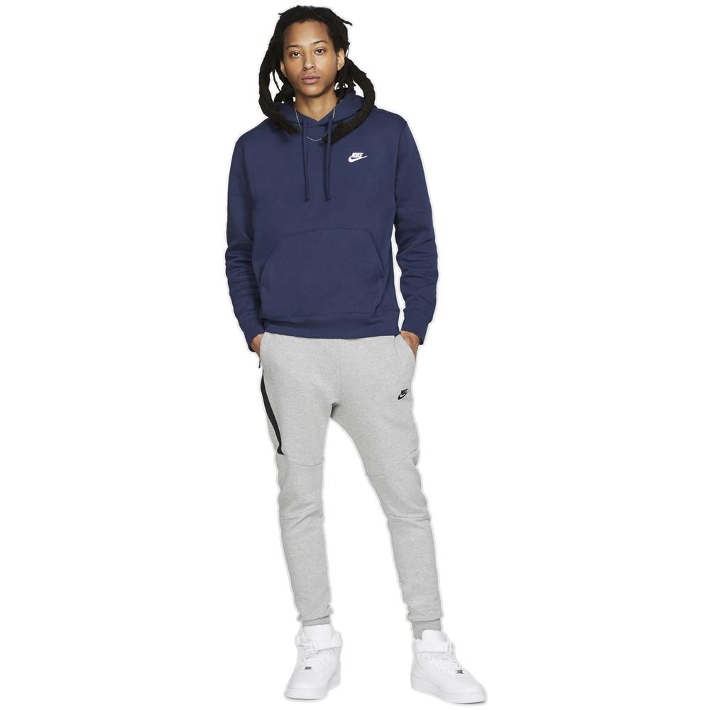 Felpa Con Cappuccio Da Uomo Club Fleece Blu Taglia Xxl Codice Bv2654-410 - Foto 5