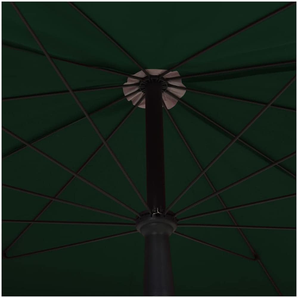 Ombrellone da Giardino con Palo 200x130 cm Verde - Foto 3