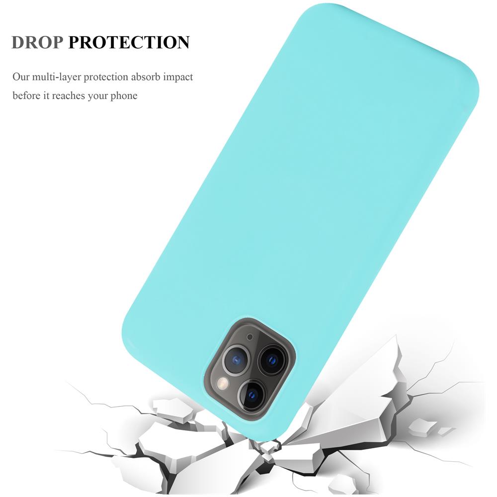 Custodia Compatibile Con Apple Iphone 13 Pro Max In Candy Blu - Coperchio Protettivo In Silicone Tpu Flessibile - Foto 8