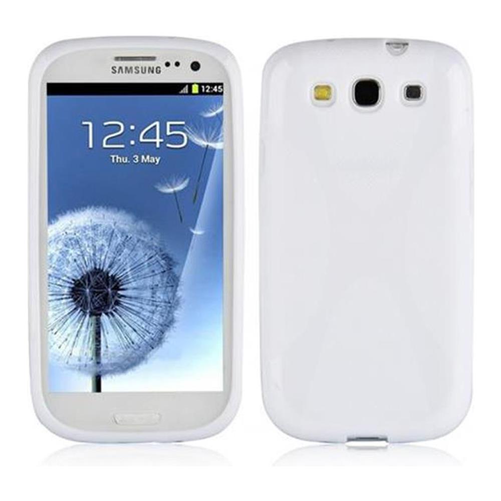 Cadorabo Custodia Compatibile Con Samsung Galaxy S3 / S3 Neo In Magnesio Bianco - Coperchio Protettivo In Silicone Tpu Flessibile - Foto 1