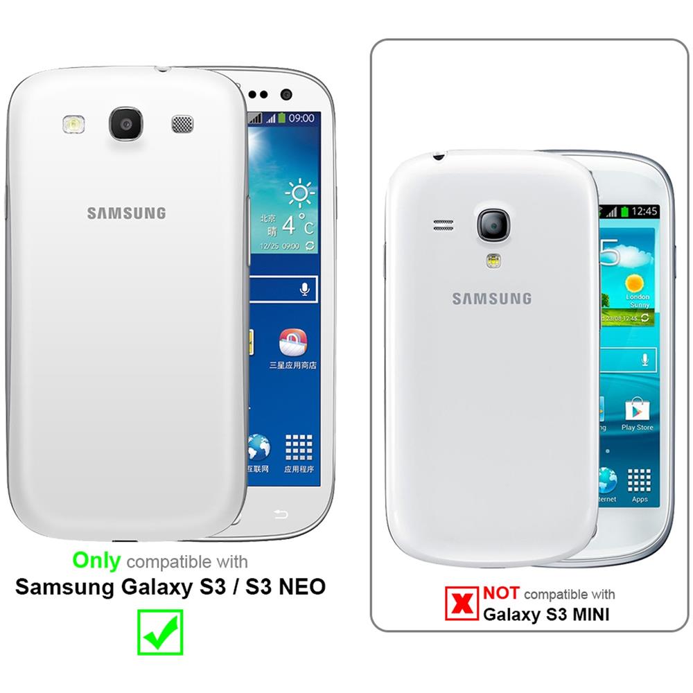 Cadorabo Custodia Compatibile Con Samsung Galaxy S3 / S3 Neo In Magnesio Bianco - Coperchio Protettivo In Silicone Tpu Flessibile - Foto 2