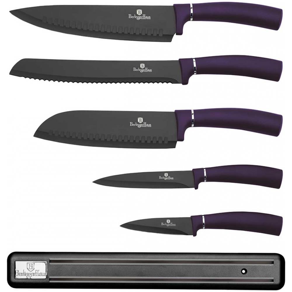 Set Di 5 Coltelli Da Cucina Con Berlinger Haus Bh-2681 Mill - Foto 2