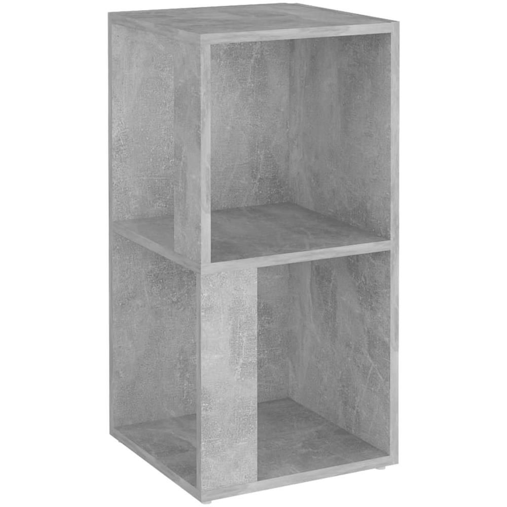 Armadio Angolare Grigio Cemento 33x33x67 cm in Truciolato - Foto 2