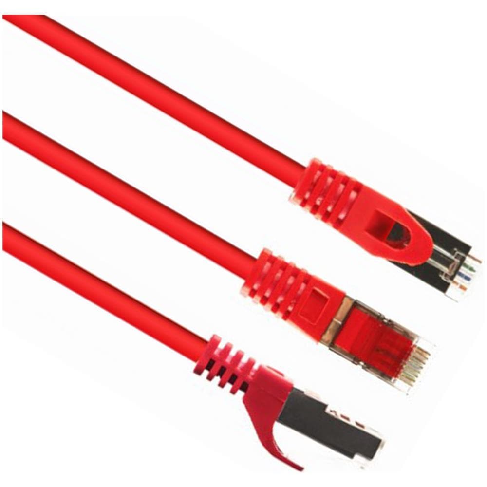 Cavo Di Rete Ftp Cat. 6 0.5m Rosso - Foto 1