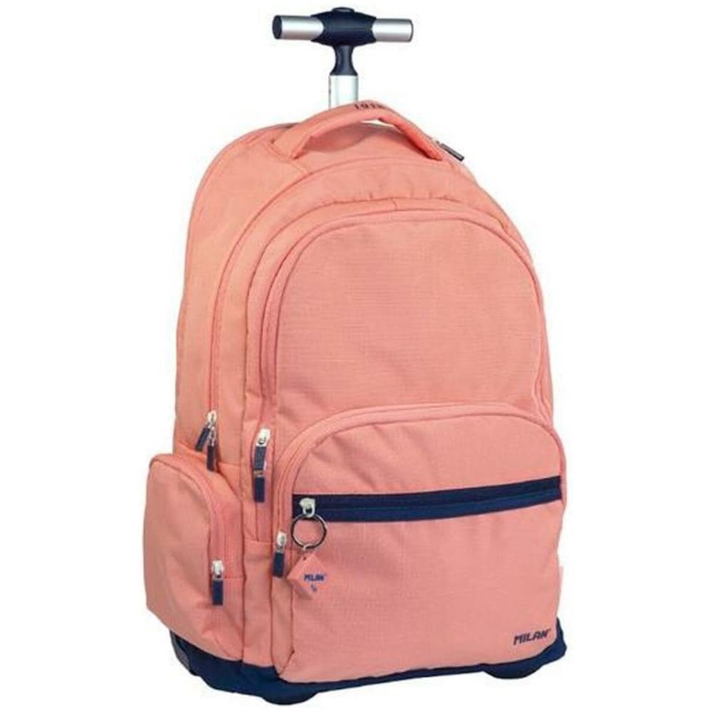 Trolley Per La Scuola Rosa 52 X 34,5 X 23 Cm - Foto 1