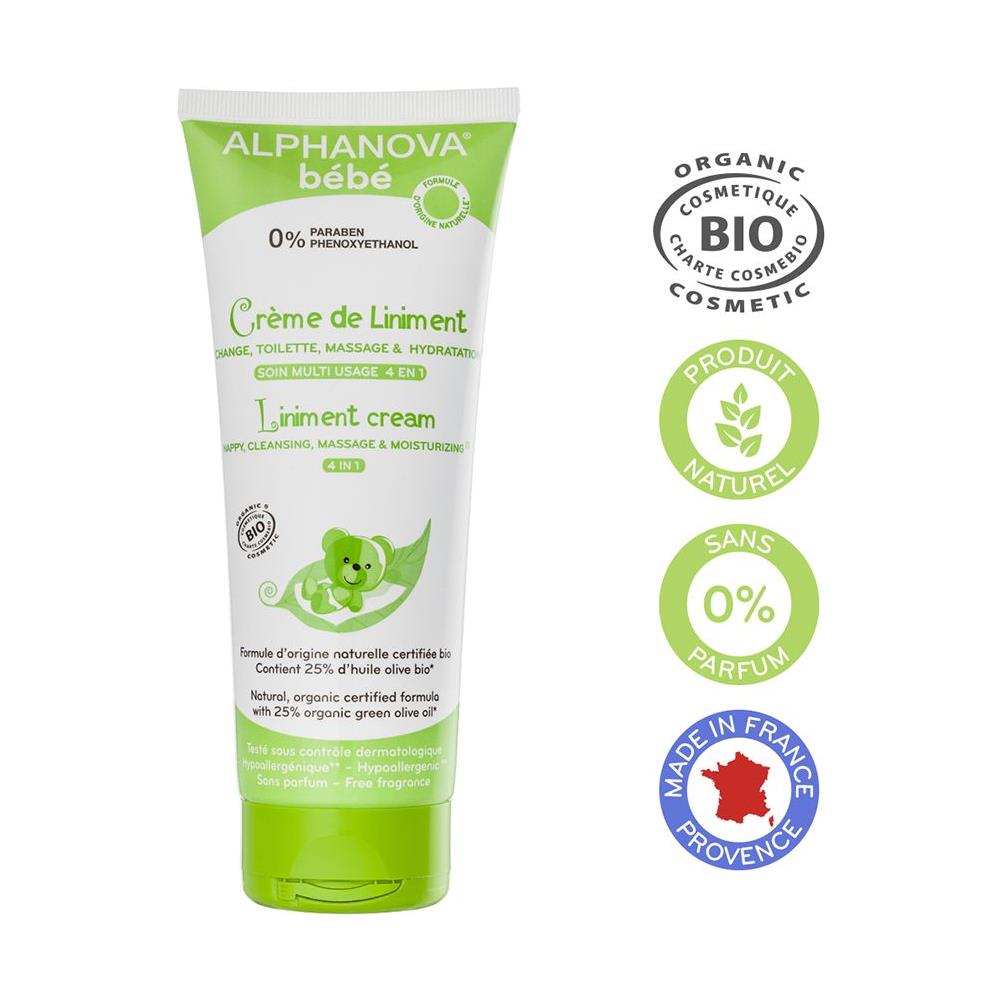 Bebe Crema Di Linimento Cura Multiuso 4in1 Bio 200ml Alphanova - Foto 1