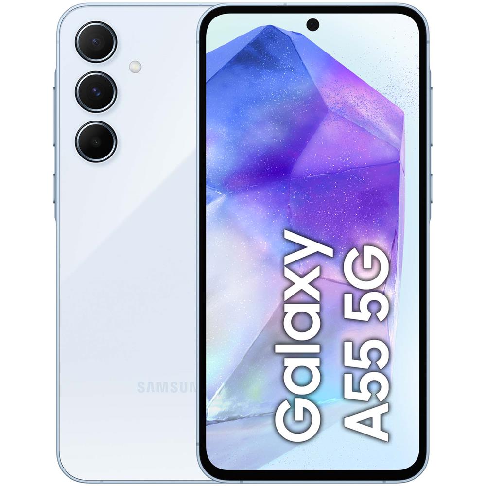 Galaxy A55 5G 256GB 8GB Ram Display 6.6" AMOLED 5000 mAh Fotocamera 50 Mpx Android 14 Awesome Iceblue Italia - Foto 8