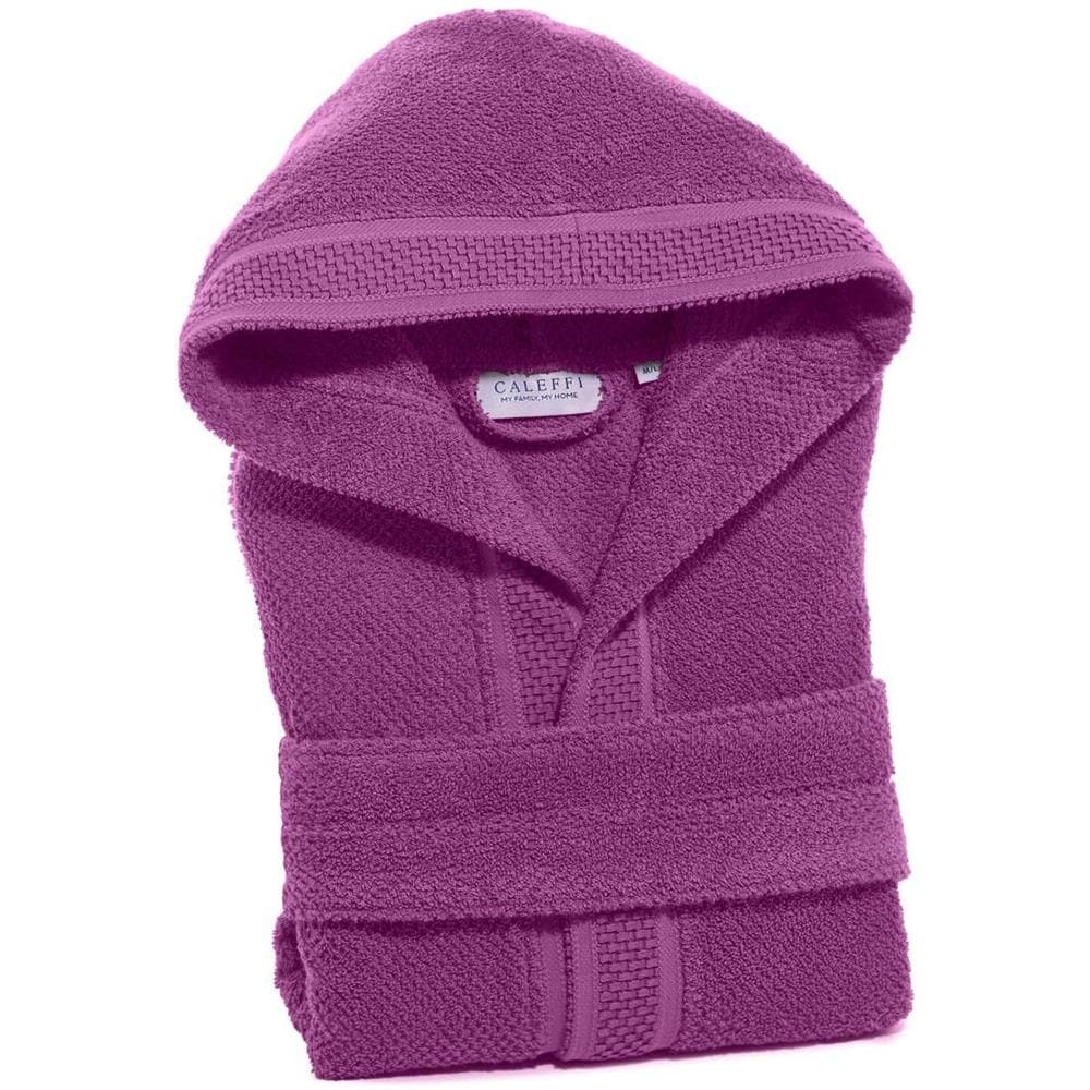 Accappatoio Con Cappuccio Spugnissima Gim In Cotone Colore Rosa Misura Xs - Foto 1
