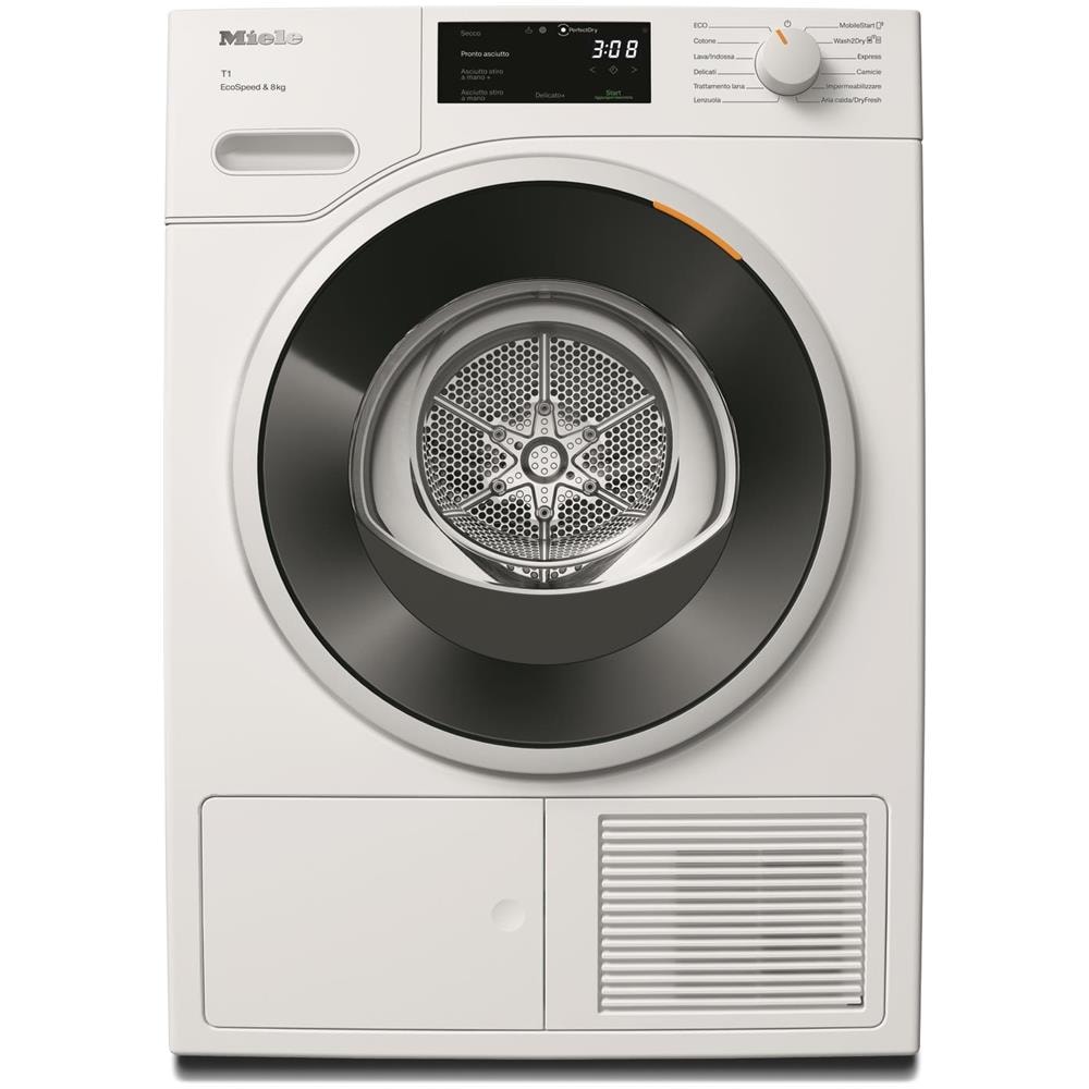 TWC640WP asciugatrice Libera installazione Caricamento frontale 8 kg Bianco - Foto 1