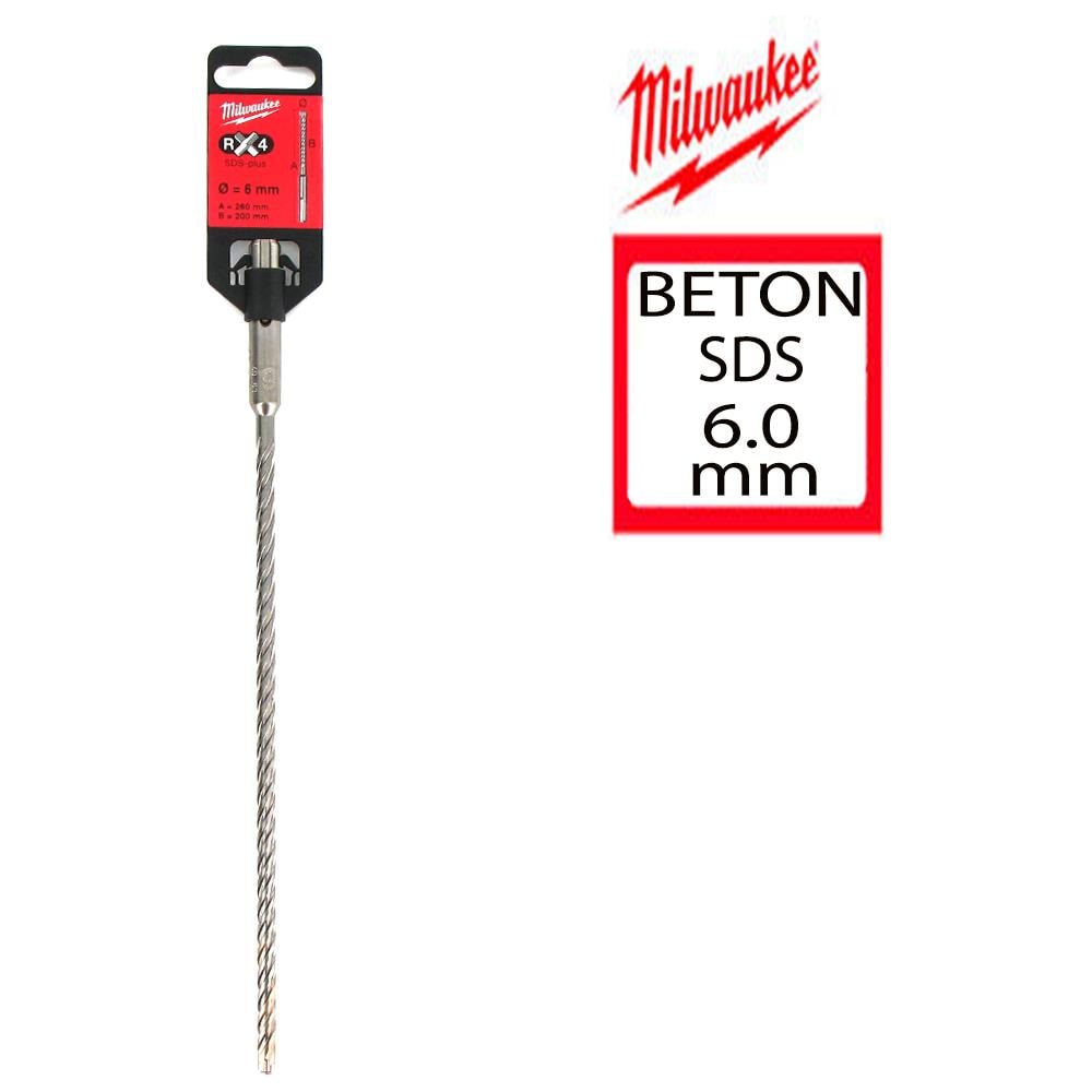 Trapano Rx4 Sds-plus 6 X 260 Millimetri 4.932.352,0140 - Foto 1
