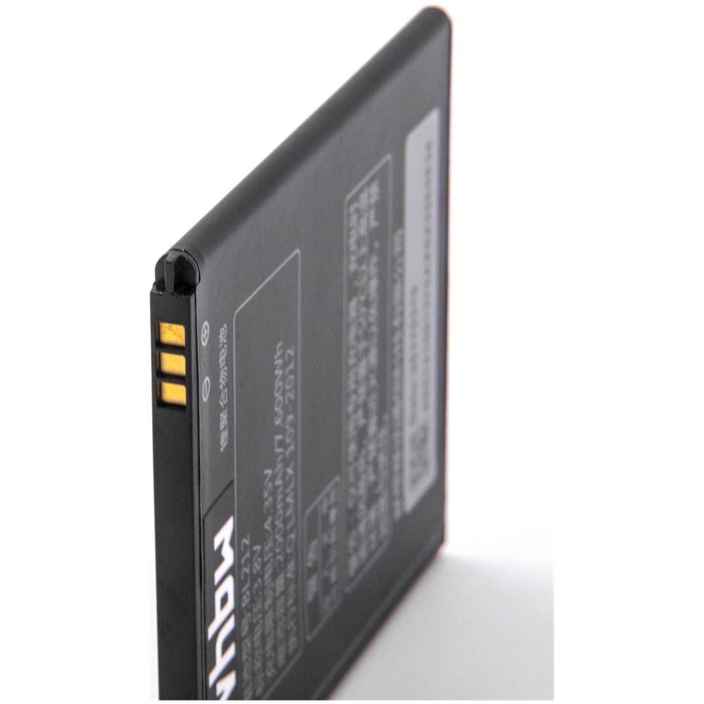 Batteria Li-ioni 2050mah (3.7v) Per Cellulare Smartphone Lenovo A620t, A628t, A708t, S898t, S898ts Sostituisce Bl212 - Foto 3