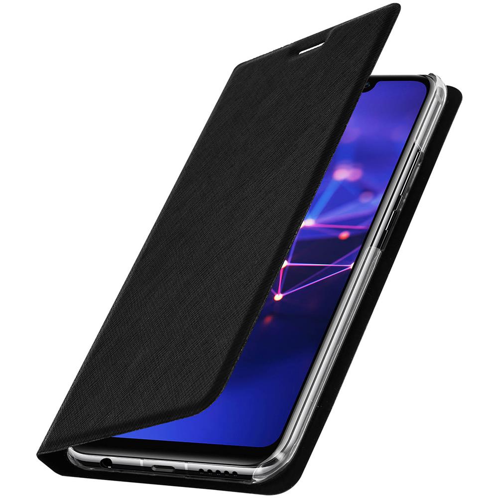 Custodia Huawei Mate 20 Lite Portacarte Sportellino Funzione Stand Nero - Foto 2