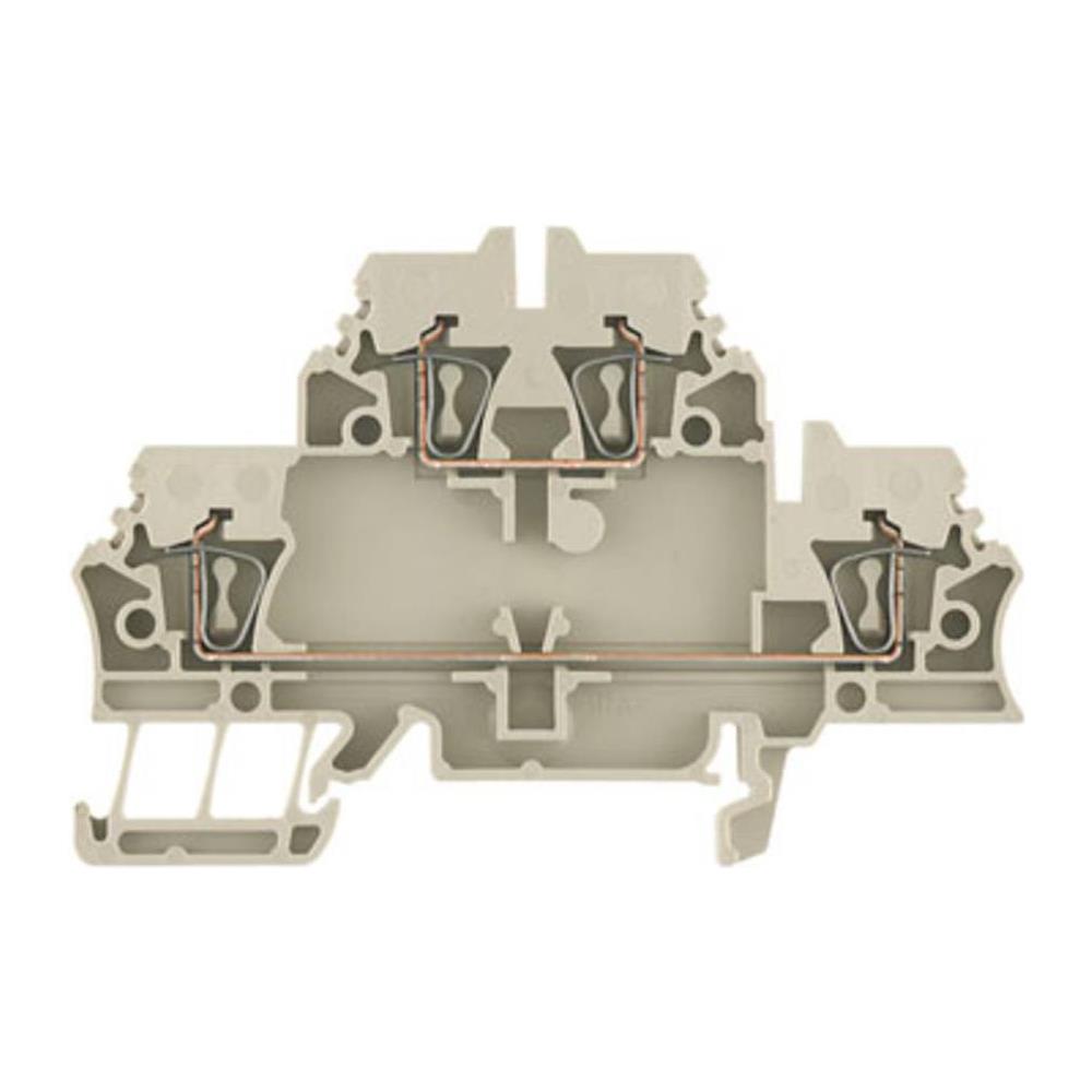 Morsetto Componibile Passante 2,5mmq Con Molla 1674300000 - Foto 1