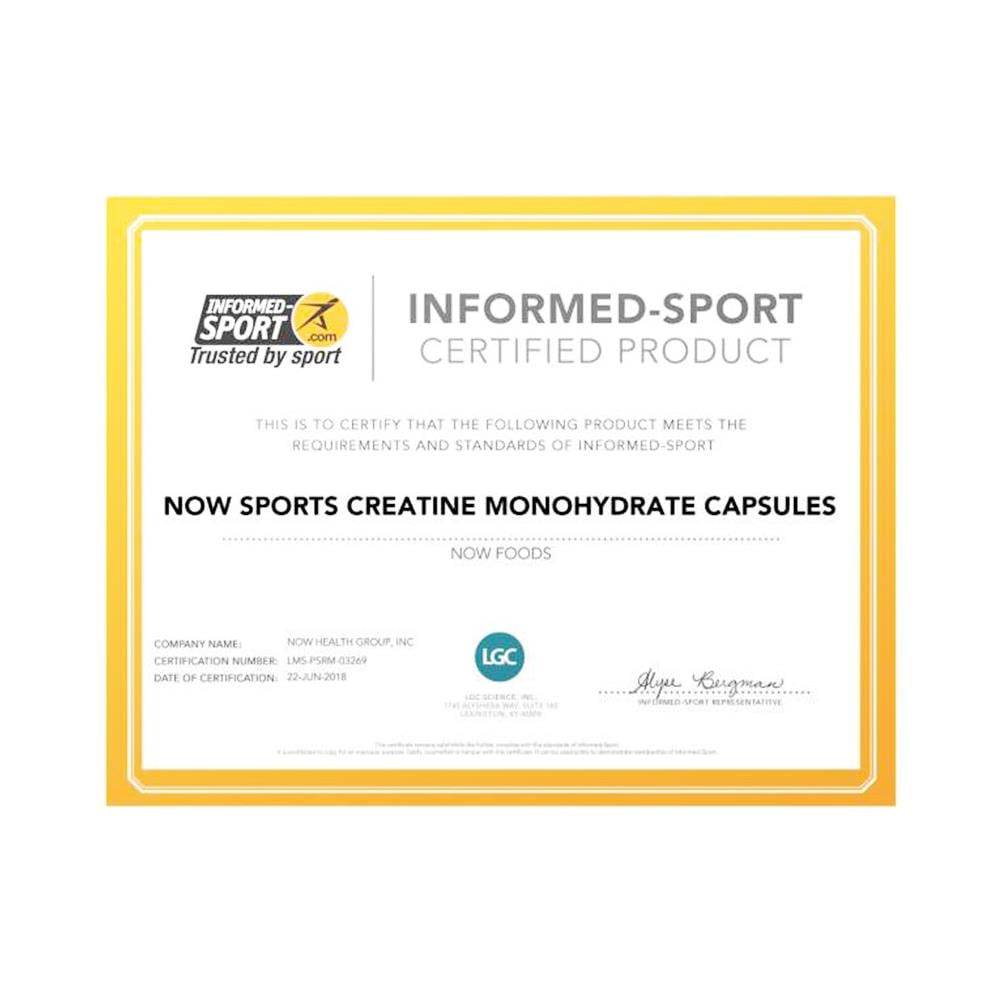 Creatine Monohydrate, 750mg - 120 Caps - Creatina Monoidrata - Foto 2