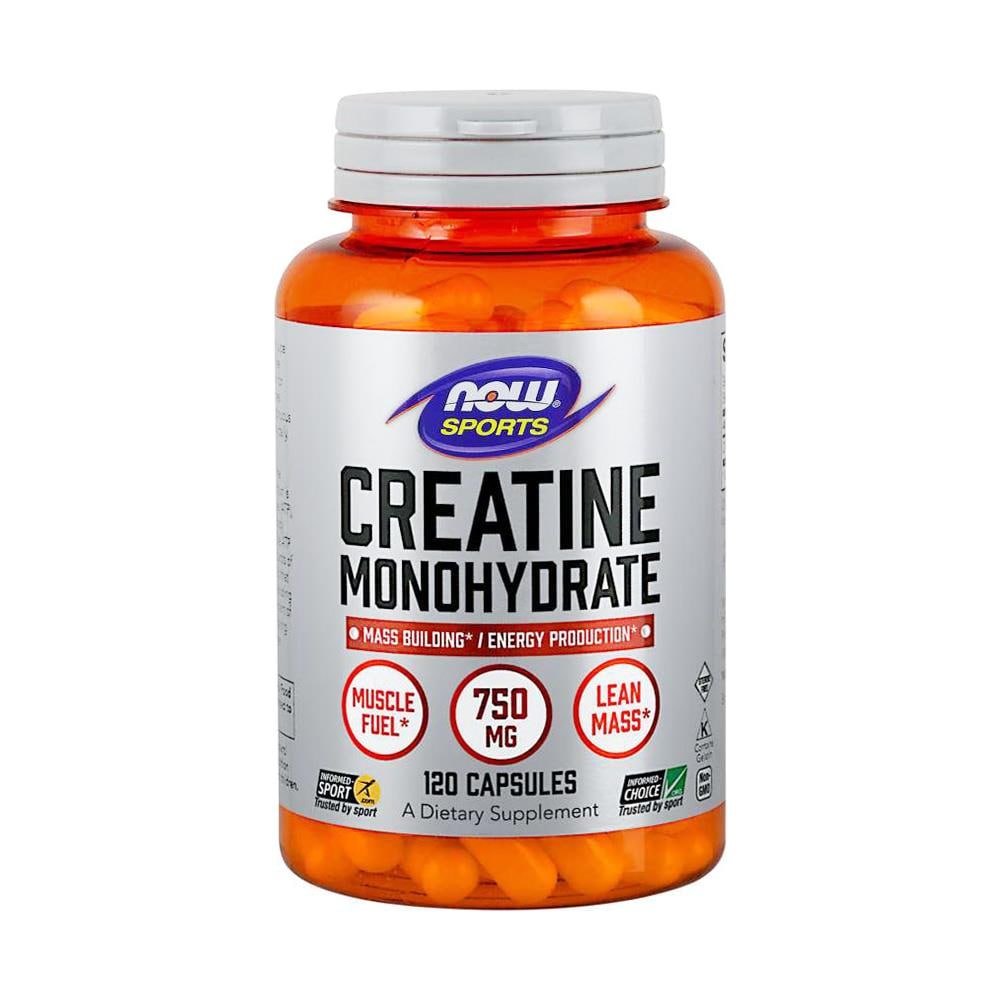 Creatine Monohydrate, 750mg - 120 Caps - Creatina Monoidrata - Foto 1