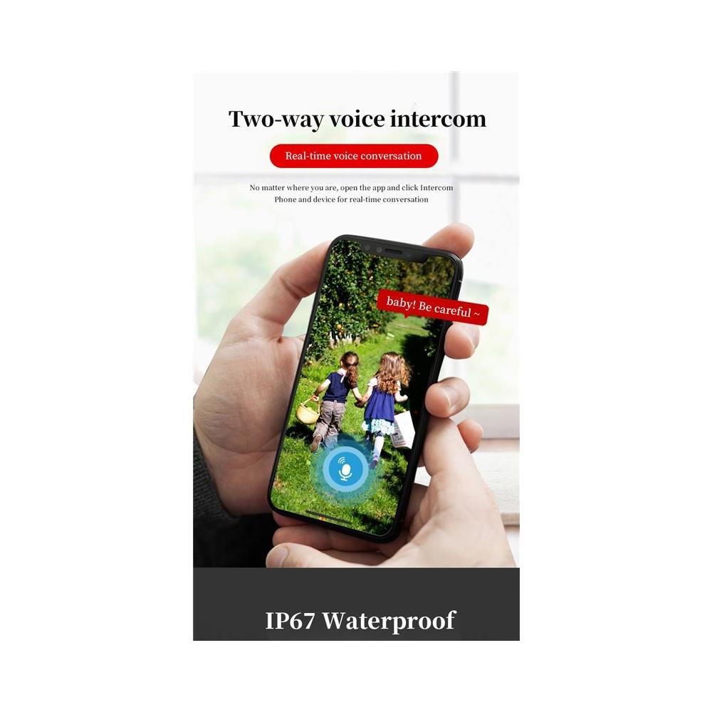 Telecamera Hd-ip 4g Gsm Smart Solar Infrared E Battery Cloud 2.0 Megapixel Full Hd 1920x1080p Ys8 (bianco) - Foto 2