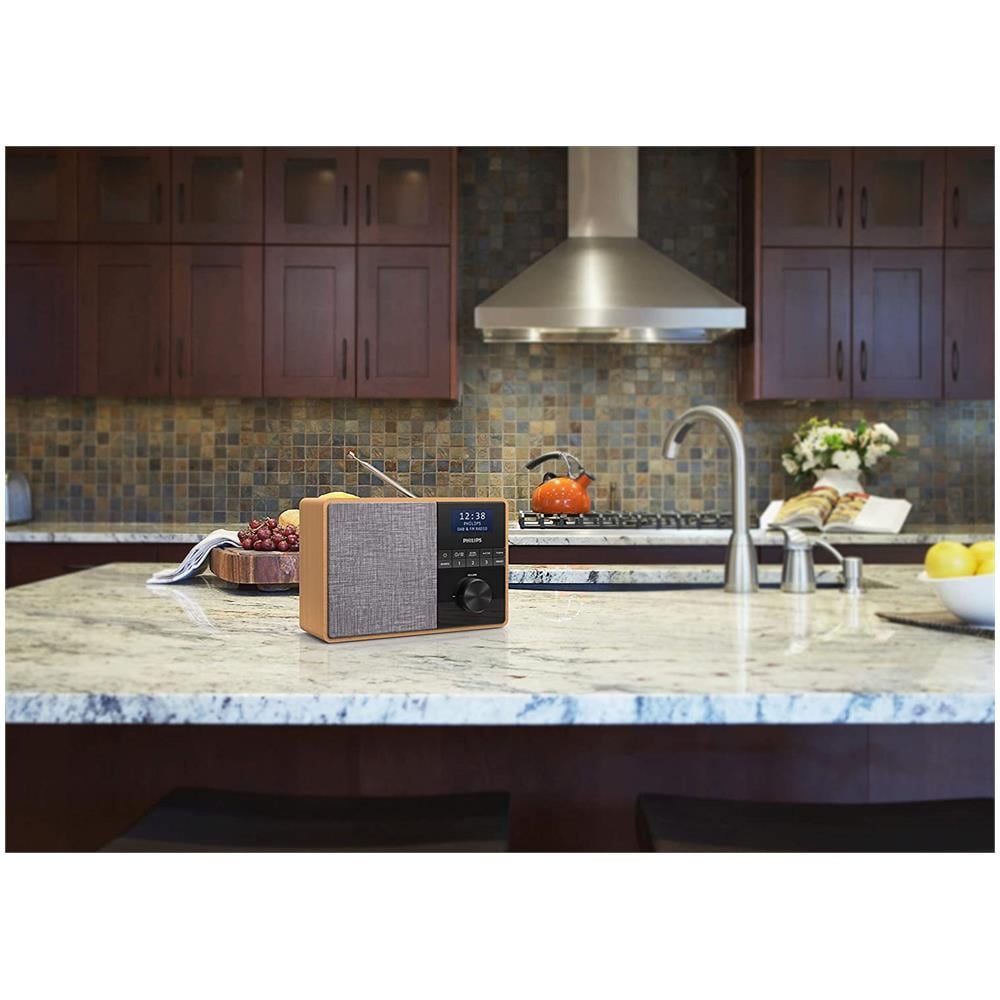 Radio Portatile DAB / DAB+ / FM Bluetooth Potenza 5 Watt Timer - Foto 4