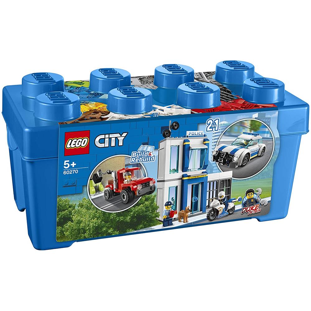 60270 City Scatola Di Mattoncini Della Polizia - Foto 1