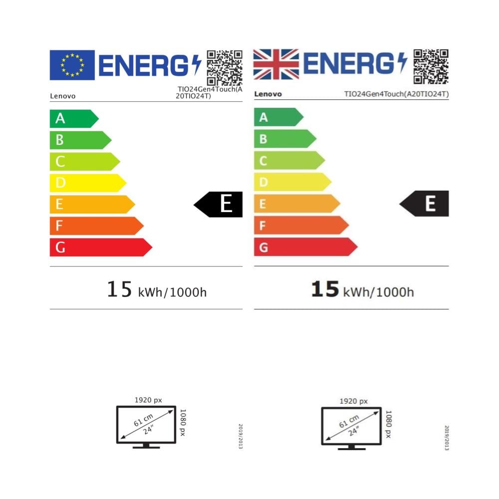 11GCPAT1EU Monitor PC 60,5 cm (23.8") 1920 x 1080 Pixel Full HD LED Nero - Foto 2