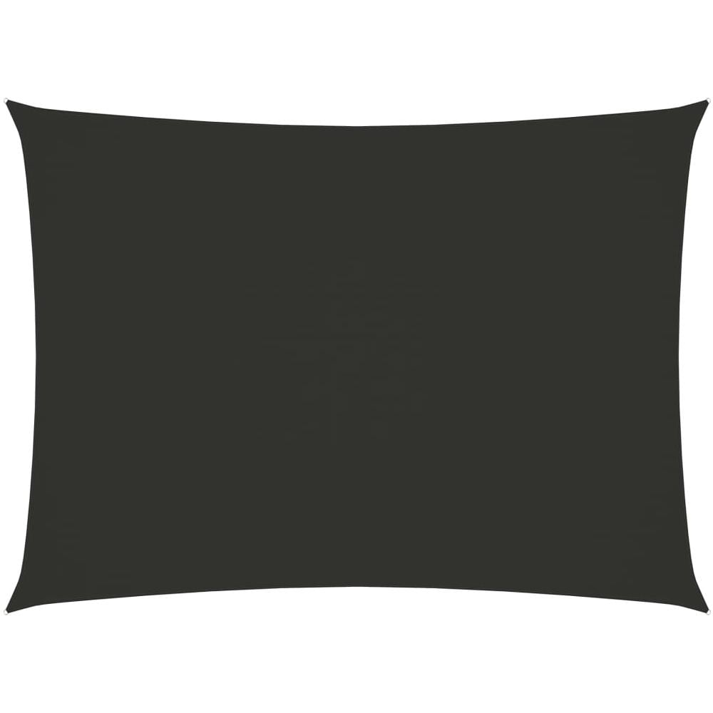 Parasole a Vela Oxford Rettangolare 3x4,5 m Antracite - Foto 1