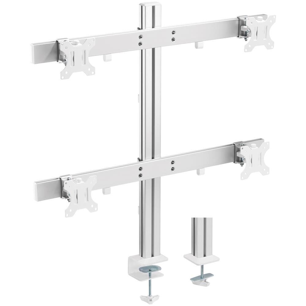 Supporto da tavolo per 4 monitor fino a 32", max 8kg - Foto 1