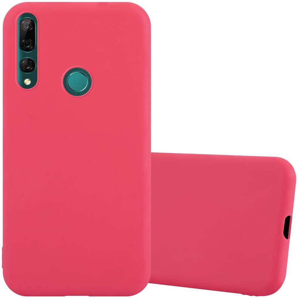 Custodia Compatibile Con Huawei Y9 Prime 2019 / Enjoy 10 Plus / Honor 9x Pro In Candy Rosso - Coperchio Protettivo In Silicone Tpu Flessibile - Foto 1