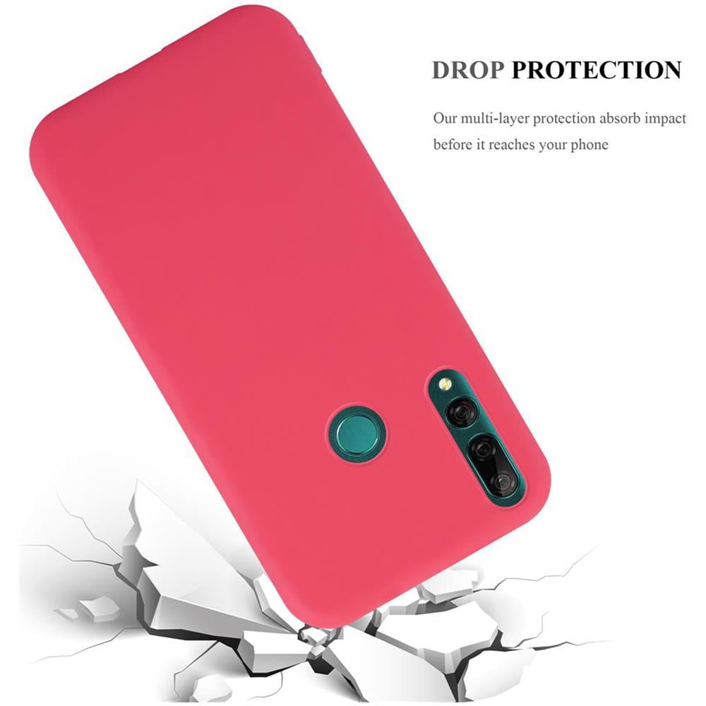 Custodia Compatibile Con Huawei Y9 Prime 2019 / Enjoy 10 Plus / Honor 9x Pro In Candy Rosso - Coperchio Protettivo In Silicone Tpu Flessibile - Foto 8