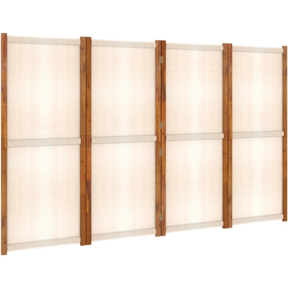 Divisorio A 4 Pannelli Bianco Crema 280x180 Cm - Foto 1