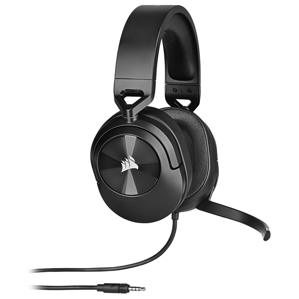 Hs55 Surround Cuffie Gaming Con Microfono Omnidirezionale Audio Surround Dolby Audio 7.1 Jack 3.5 Compatibile Pc Xbox Ps4 Mobile Carbon - Foto 1