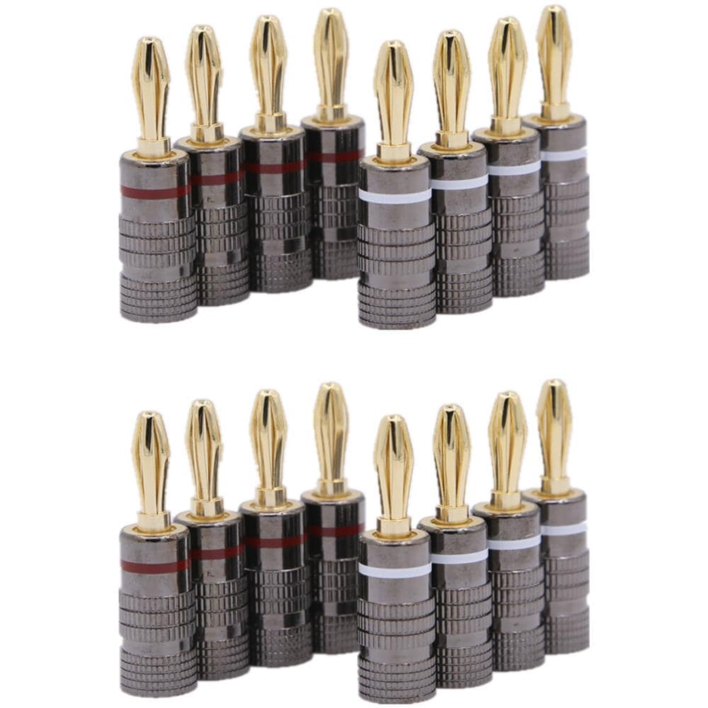 Spina A Banana Placcata Oro 4 Mm   16-pack - Foto 1