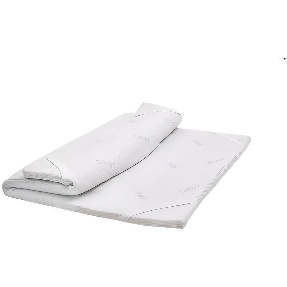 Topper Piazza E Mezza Perseo, Sovra Materasso Per Migliorare La Postura, Topper Memory Foam, Topper Anallergico E Traspirante, 100% Made In Italy, 120x190xh5 Cm - Foto 3