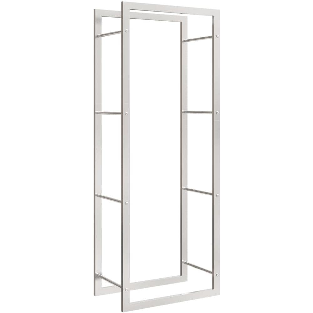 Portalegna 50x28x132 Cm In Acciaio Inossidabile - Foto 2
