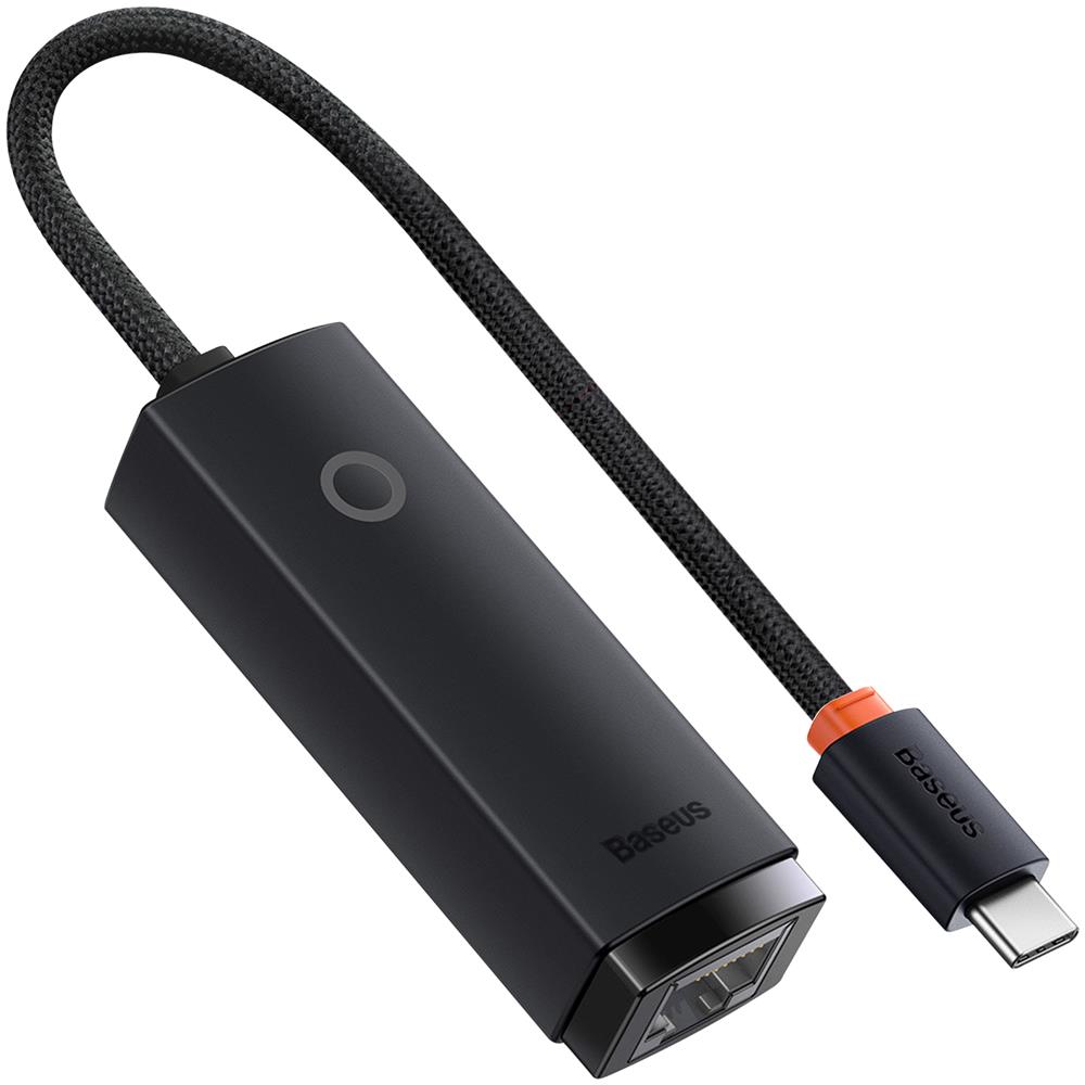 Scheda Di Rete Esterna Lite Usb Type-c - Rj-45 1 Gbps (1000 Mbps) Nera (wkqx000301) - Foto 1