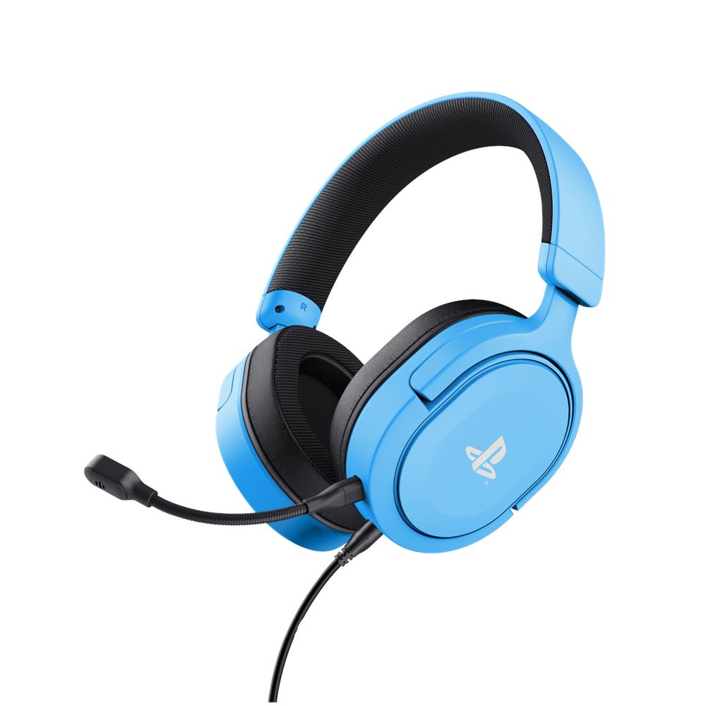 GXT 498B Forta Auricolare Cablato A Padiglione Gaming Blu - Foto 1