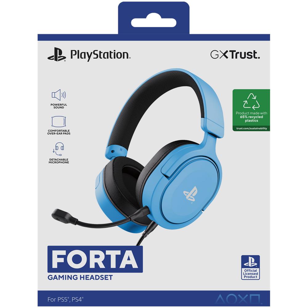 GXT 498B Forta Auricolare Cablato A Padiglione Gaming Blu - Foto 9
