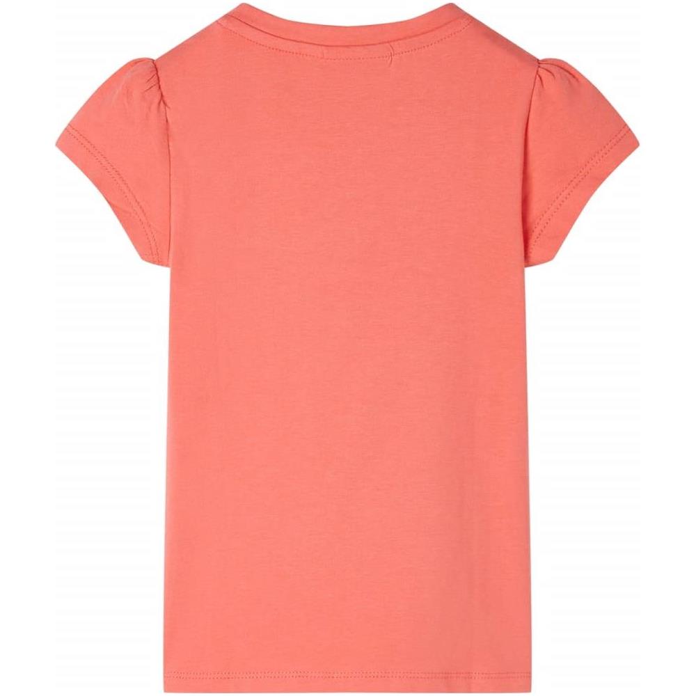 Maglietta da Bambina con Maniche Corallo 104 - Foto 2