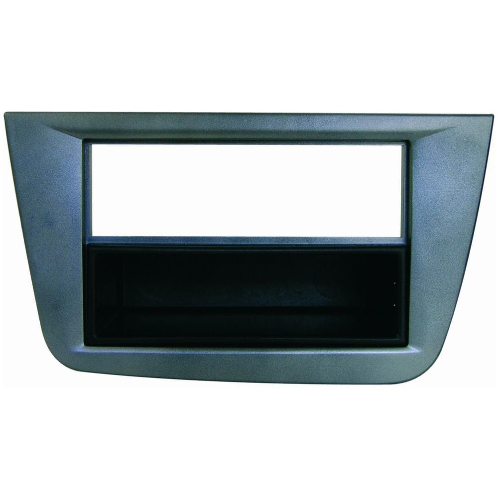 Adattatore autoradio Mascherina cornice con foro ISO-Doppio ISO- Doppio DIN colore Grigio Seat 03316 - Foto 1