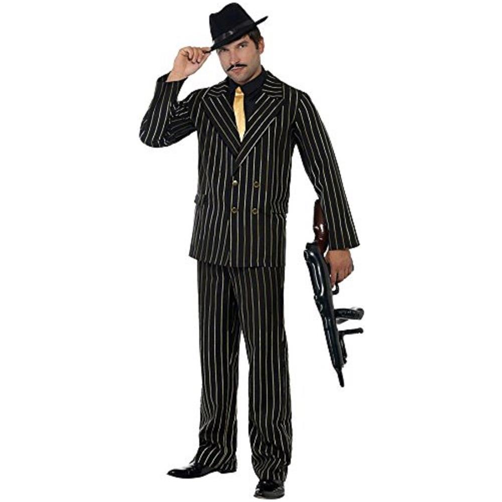Costume Da Gangster Charleston Uomo Large - Foto 4