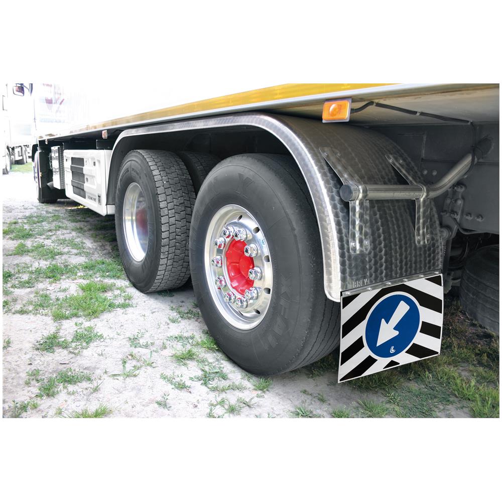 14268 Coppia Paraspruzzi Camion In Pvc 40x30 Cm - Foto 2