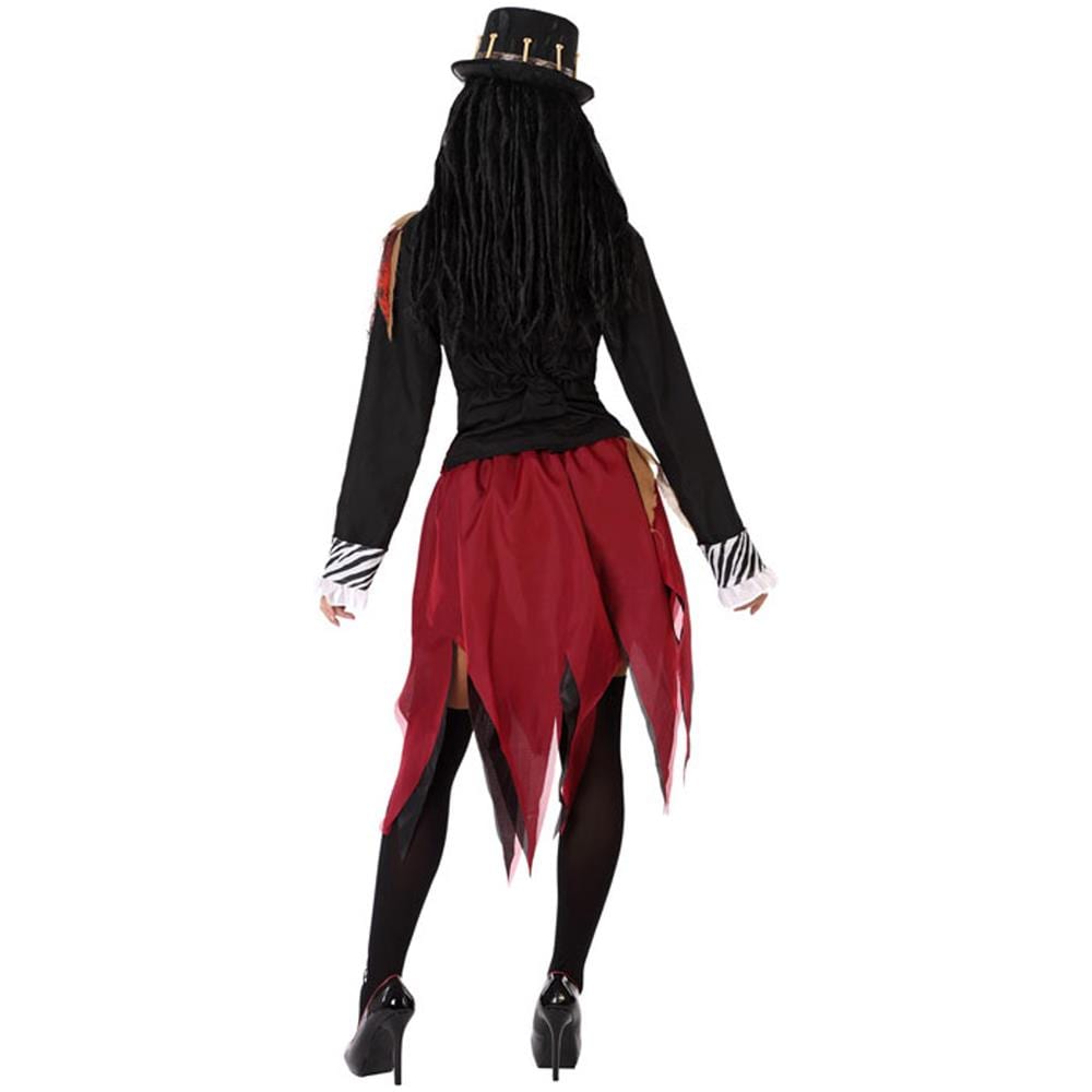 Costume Da Strega Voodoo Per Donna - Taglia: M / L - Foto 2